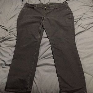 Size 14 Curvy Profile Black Jeans from Old Navy